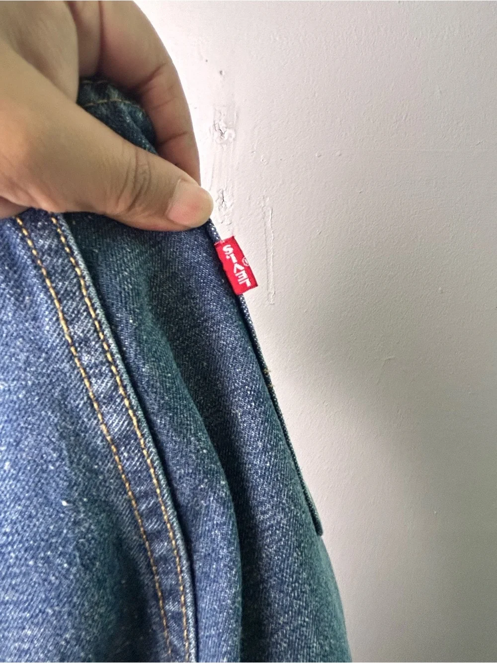 Levi’s 501 Mens Premium Button Fly Selvedge Big E Size 29X32 Blue